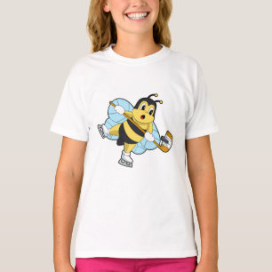 Bee Ice hockey Ice hockey stick T-Shirt