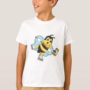 Bee Ice hockey Ice hockey stick T-Shirt