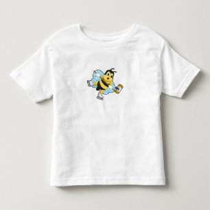 Bee Ice hockey Ice hockey stick Toddler T-Shirt