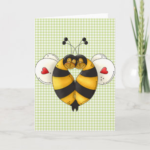 Bee In Love Card