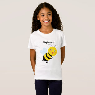 Bee in Tulip Garden T-Shirt