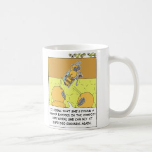 Bee-ing Apis Jitterbug Comic Coffee Mug