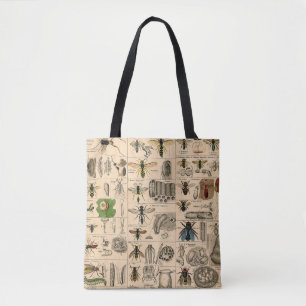 Bee Insect Bug Wasp Natural History Bees Tote Bag