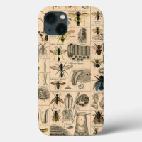 Bee Insect Bug Wasp Natural Nature Bees Painting