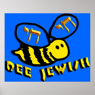 Bee Jewish Poster