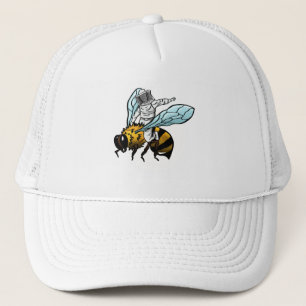 Bee keeper On Honeybee bee keeper Funny Trucker Hat