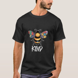 Bee Kind Autism Autism Awareness T-Shirt
