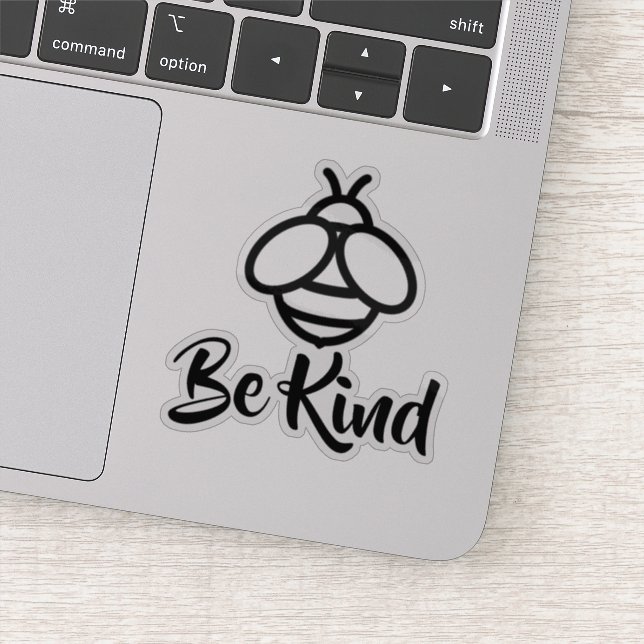 Bee Kind | Be kind | Be nice | love | bee Sticker (Detail)