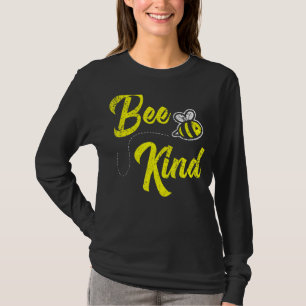 Bee Kind Be Kind Teacher Busy Like Bee Bumble B T-Shirt