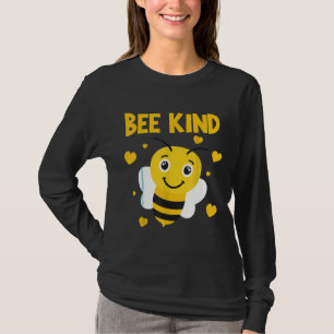 Bee Kind Beekeeper Beekeeping Honey Bees  Queen T-Shirt