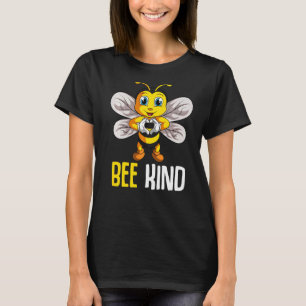 Bee Kind Bumble Bee Kindness Girls Kids Boys Women T-Shirt