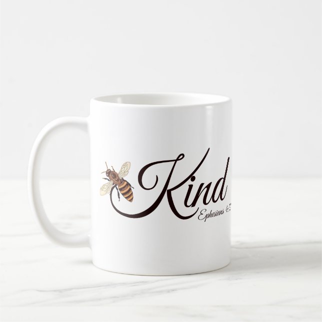 Bee kind   coffee mug (Left)