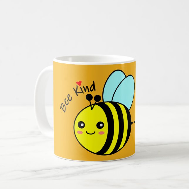 Bee Kind Coffee Mug (Front Left)