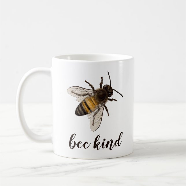 bee kind coffee mug (Left)