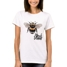 Bee Kind Cute Bumblebee Illustration - Inspiration