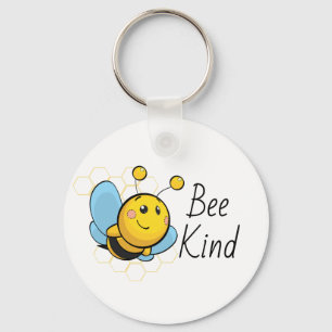 Bee Kind Cute Key Ring