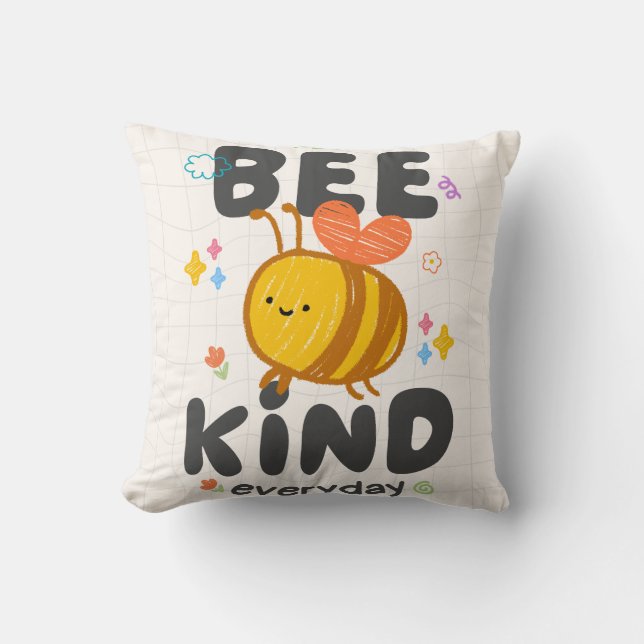 Bee Kind Everyday Cushion (Front)