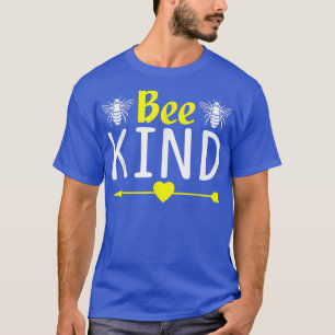 Bee Kind funny Cartoon novelty for women Men Mum B T-Shirt