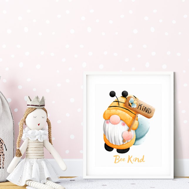 bee kind gnome  poster (Creator Uploaded)