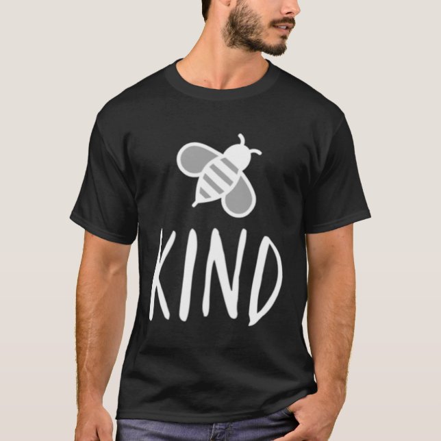 Bee Kind Graphic Tee Be Kind and Spread Love (Front)