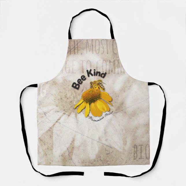 Bee Kind - Harmonious Nature Apron (Front)