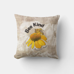 Bee Kind - Harmonious Nature Cushion