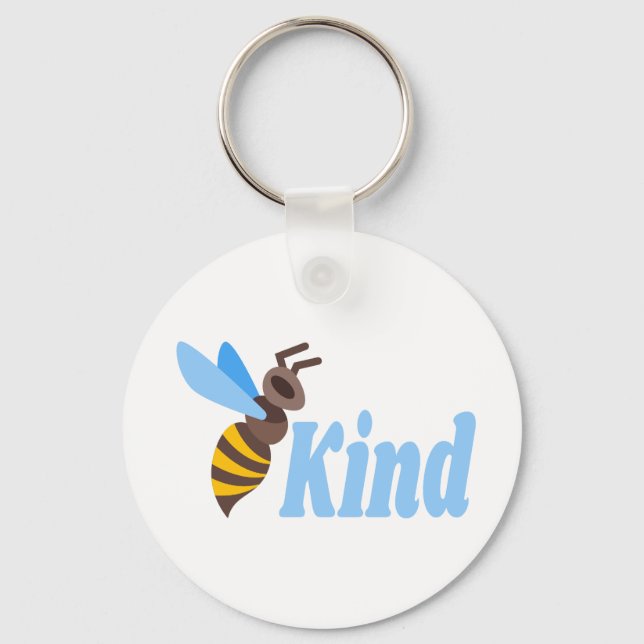 Bee Kind Key Ring (Front)