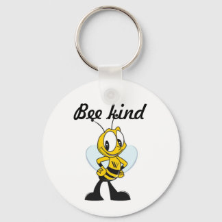 Bee kind keychain
