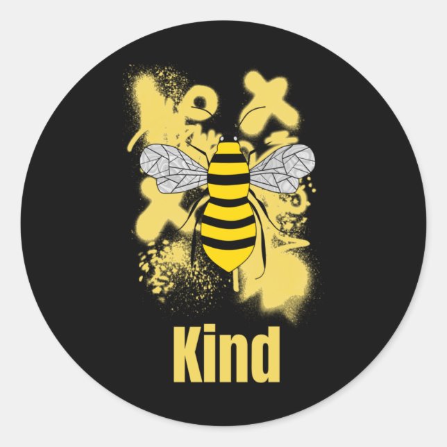 Bee Kind Kindess S Sticker  (Front)