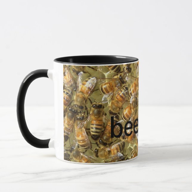 bee kind "kindness Matters" honey bumble Mug (Left)