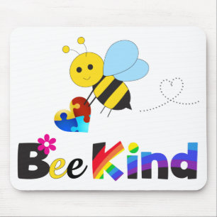 Bee Kind Mouse Mat