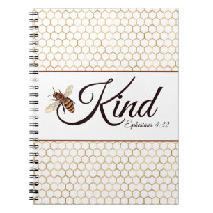 Bee kind   notebook