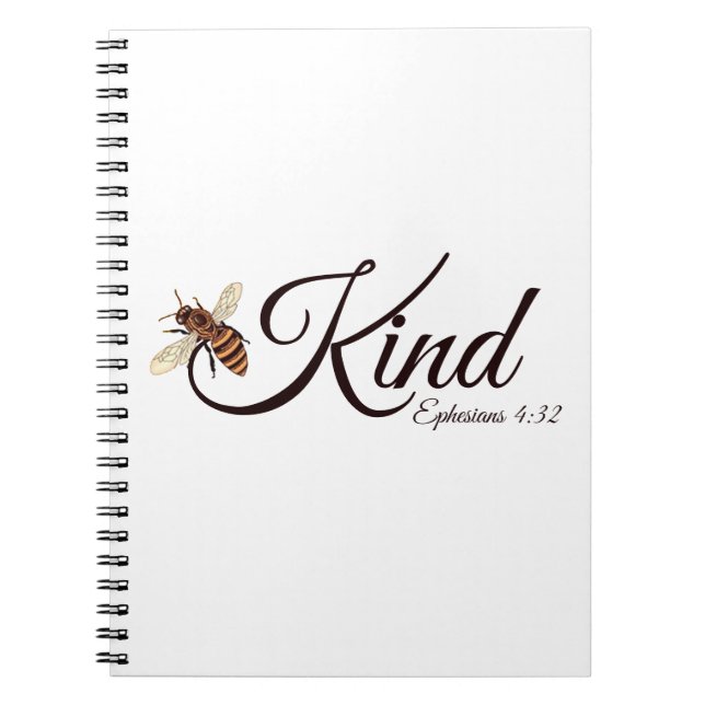 Bee kind   notebook (Front)