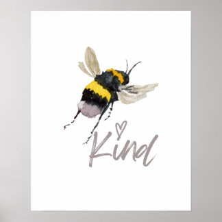 Bee Kind Poster