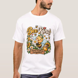 Bee Kind Spread Sweetness T-Shirt Design