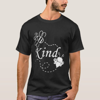 Bee Kind Summer Feminist T-Shirt Bee Pocket Be Kin