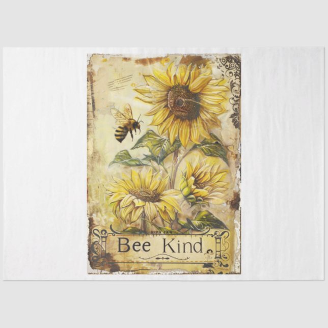 Bee Kind Tissue Paper (Front)