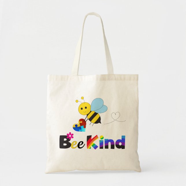 Bee Kind Tote Bag (Front)