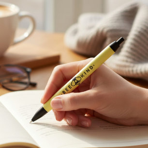 Bee Kind Yellow and Black Bumblebee Ink Pen