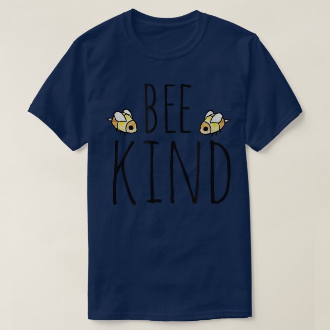 Bee kindbees beekeeping tee shirts cute bee lovers (Design Front)