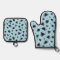 Bee Kitchen Set: Oven Mitt & Pot Holder Gift 
