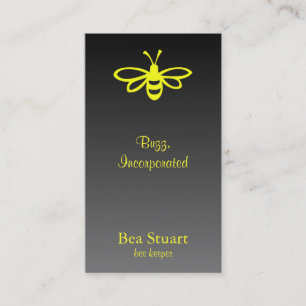 Bee [lemon] Gradient Business Card