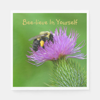 Bee-lieve In Yourself Napkin