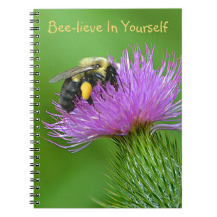 Bee-lieve In Yourself Notebook