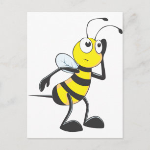 Bee Listening Postcard
