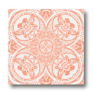 Bee Mandala Custom Colour Matching Canvas Print