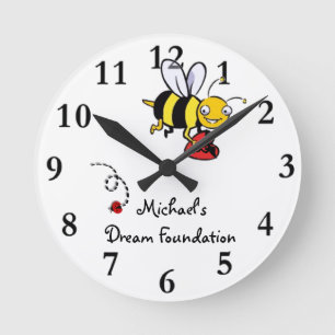 Bee MDF Clock
