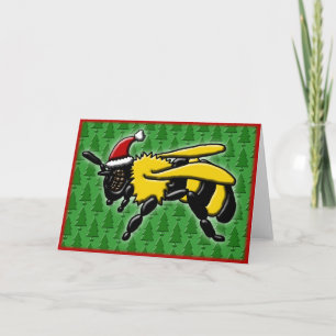 Bee Merry, greeting card