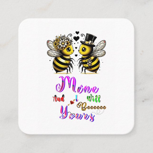 Bee Mine And I Will Bee Yours Discount Card (Front)