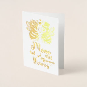 Bee Mine And I Will Bee Yours Foil Card